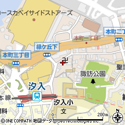 横須賀リオン補聴器センター周辺の地図