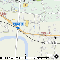 千葉県いすみ市苅谷88-1周辺の地図