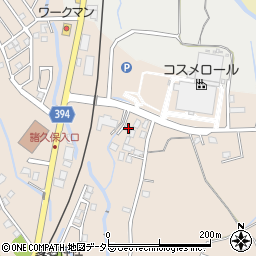 静岡県御殿場市竈446周辺の地図