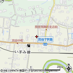 千葉県いすみ市苅谷162-4周辺の地図