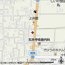 株式会社泉八　食料品店周辺の地図