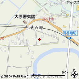 千葉県いすみ市苅谷50周辺の地図