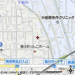 神奈川県小田原市鴨宮319-11周辺の地図