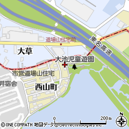 愛知県春日井市西山町1617-15周辺の地図