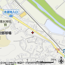 神奈川県小田原市穴部450周辺の地図