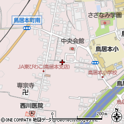 滋賀県彦根市鳥居本町1538周辺の地図