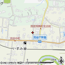 千葉県いすみ市苅谷162-7周辺の地図