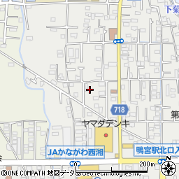神奈川県小田原市鴨宮605周辺の地図