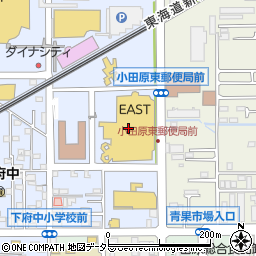 １００円ショップセリア　ダイナシティ小田原店周辺の地図