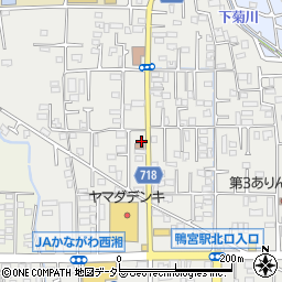 神奈川県小田原市鴨宮598周辺の地図