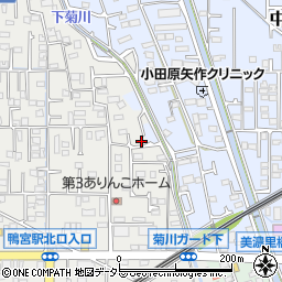 神奈川県小田原市鴨宮313周辺の地図