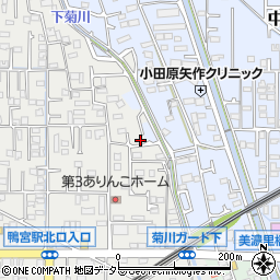 神奈川県小田原市鴨宮313周辺の地図