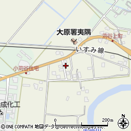 千葉県いすみ市苅谷23周辺の地図