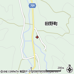 京都府綾部市田野町岡倉24周辺の地図