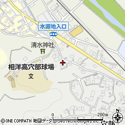 神奈川県小田原市穴部502周辺の地図