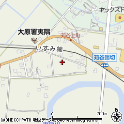 千葉県いすみ市苅谷54周辺の地図