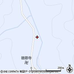 京都府京都市左京区久多上の町225周辺の地図