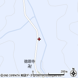 京都府京都市左京区久多上の町227周辺の地図