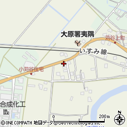千葉県いすみ市苅谷5周辺の地図