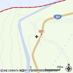 滋賀県大津市葛川細川町221周辺の地図