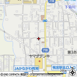 神奈川県小田原市鴨宮601-16周辺の地図