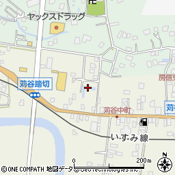 千葉県いすみ市苅谷1105周辺の地図