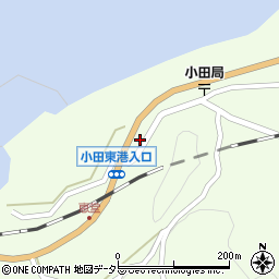 島根県出雲市多伎町小田631周辺の地図