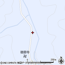 京都府京都市左京区久多上の町230周辺の地図