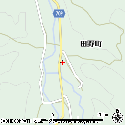 京都府綾部市田野町岡倉22周辺の地図