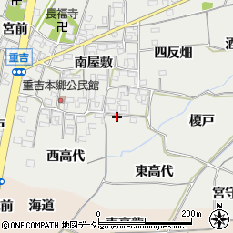 愛知県一宮市丹陽町重吉東高代309周辺の地図