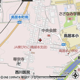 滋賀県彦根市鳥居本町1651周辺の地図