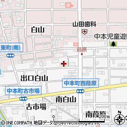 フレストスクエア岩倉中本町周辺の地図
