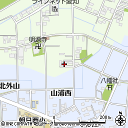 愛知県一宮市東加賀野井江西121-1周辺の地図