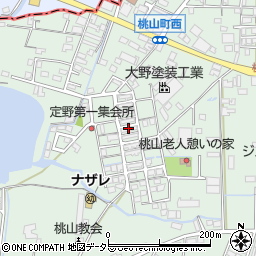 市営桃山住宅周辺の地図