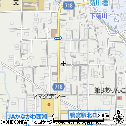 神奈川県小田原市鴨宮423-16周辺の地図