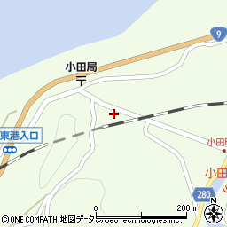 島根県出雲市多伎町小田436周辺の地図