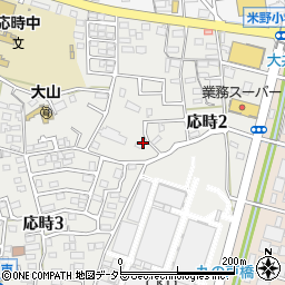 愛知県小牧市応時2丁目102周辺の地図