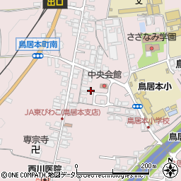 滋賀県彦根市鳥居本町1539-11周辺の地図