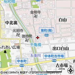 愛知県岩倉市東町東市場屋敷129周辺の地図