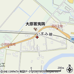 千葉県いすみ市苅谷1035周辺の地図