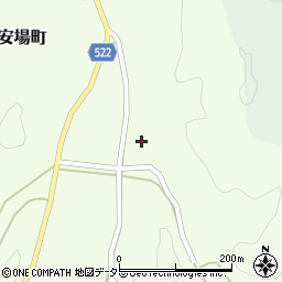 京都府綾部市安場町（宮ノ越）周辺の地図
