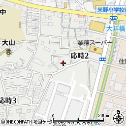 愛知県小牧市応時2丁目131周辺の地図