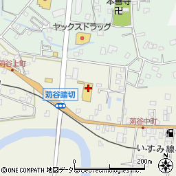 千葉県いすみ市苅谷1100周辺の地図