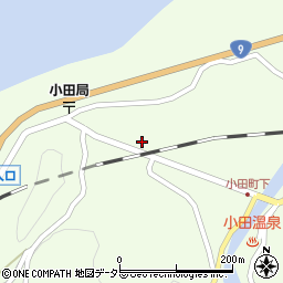 島根県出雲市多伎町小田448周辺の地図