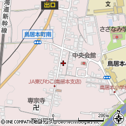 滋賀県彦根市鳥居本町1684周辺の地図