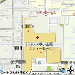西松屋小田原シティーモール店周辺の地図