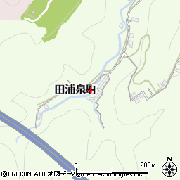 神奈川県横須賀市田浦泉町周辺の地図