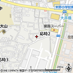愛知県小牧市応時2丁目138周辺の地図