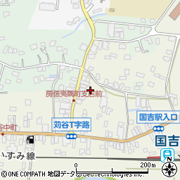 千葉県いすみ市苅谷196-3周辺の地図