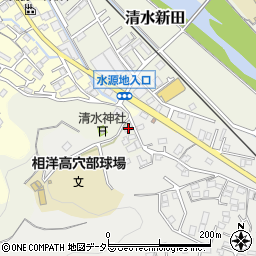 神奈川県小田原市穴部498周辺の地図